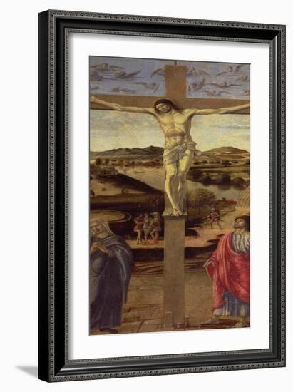 The Crucifixion, circa 1455-Gentile Bellini-Framed Giclee Print