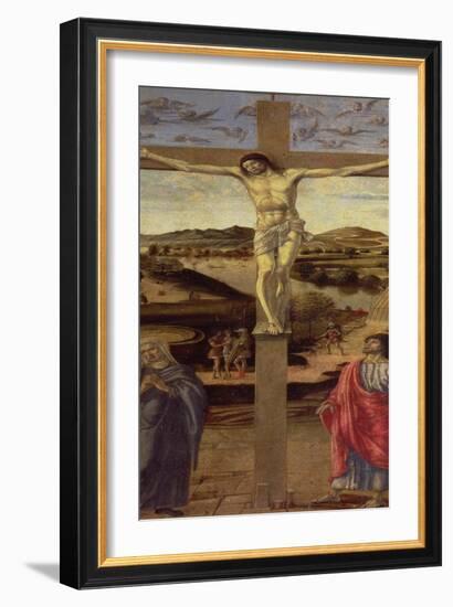 The Crucifixion, circa 1455-Gentile Bellini-Framed Giclee Print