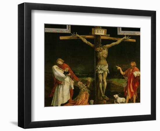 The Crucifixion, from the Isenheim Altarpiece, circa 1512-15-Matthias Grünewald-Framed Giclee Print