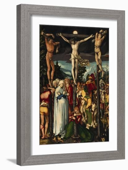 The Crucifixion of Christ, 1512-Hans Baldung-Framed Giclee Print