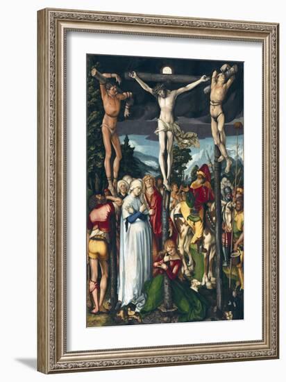 The Crucifixion of Christ-Hans Baldung Grien-Framed Giclee Print