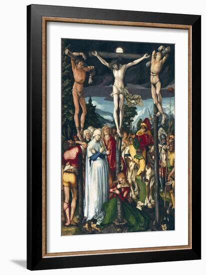 The Crucifixion of Christ-Hans Baldung Grien-Framed Giclee Print