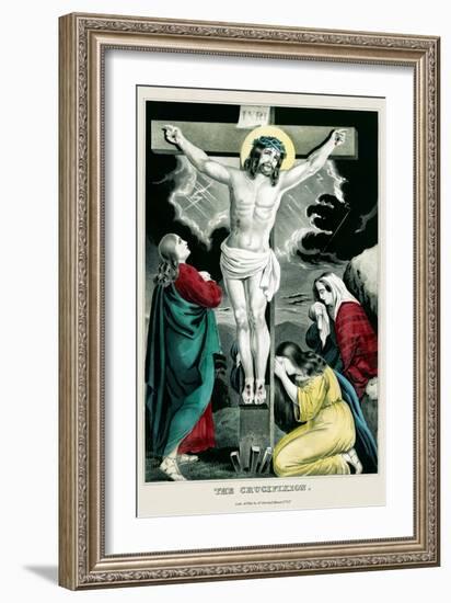 The Crucifixion of Jesus Christ.-Stocktrek Images-Framed Art Print