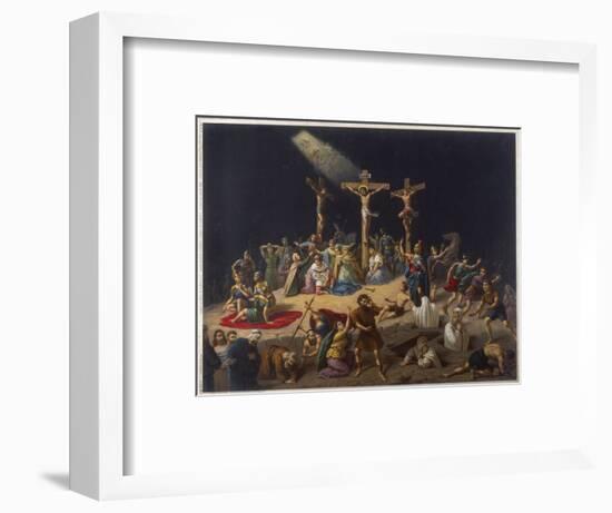 The Crucifixion of Jesus Enables the Resurrection of the Dead-null-Framed Art Print