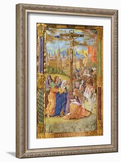 The Crucifixion of Jesus-null-Framed Giclee Print