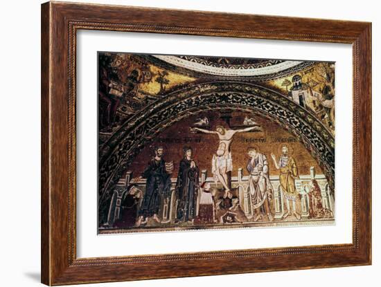 The Crucifixion, St Mark's Basilica, Venice, Italy-null-Framed Giclee Print