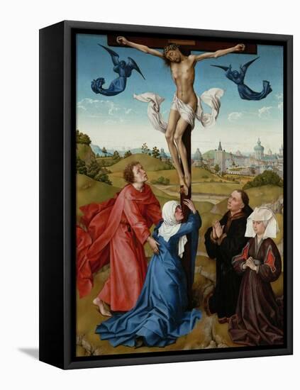 The Crucifixion (The Crucifixion Triptyc), C. 1440-Rogier van der Weyden-Framed Premier Image Canvas