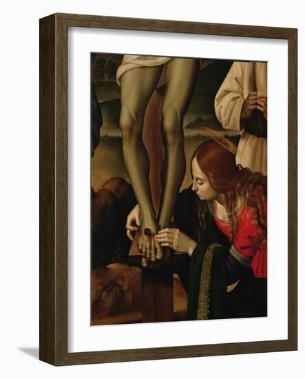 The Crucifixion with Saints, c.1480-1500-Pietro Perugino-Framed Giclee Print