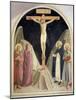 The Crucifixion, with SS Dominic and Jerome, 1442-Fra Angelico-Mounted Giclee Print