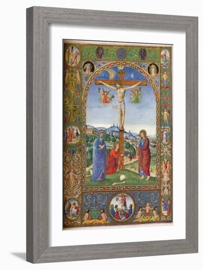 The Crucifixion: with Virgin, Mary Magdalene and St John, 1937-null-Framed Giclee Print