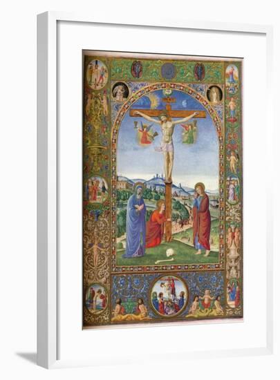 The Crucifixion: with Virgin, Mary Magdalene and St John, 1937-null-Framed Giclee Print