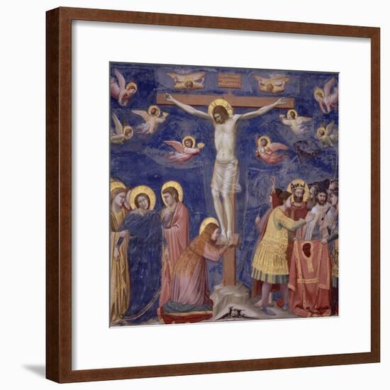 The Crucifixion-Giotto di Bondone-Framed Giclee Print