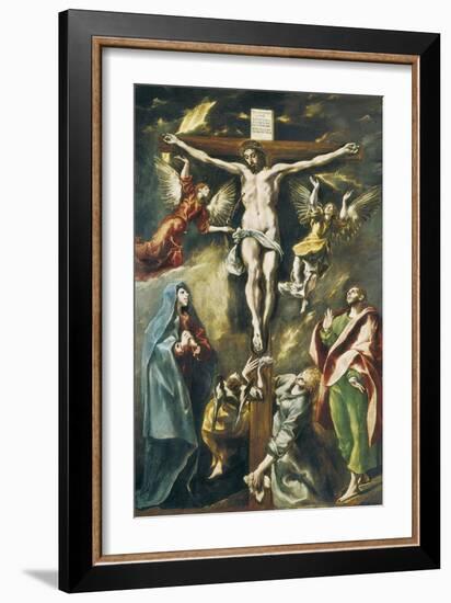 The Crucifixion-El Greco-Framed Art Print