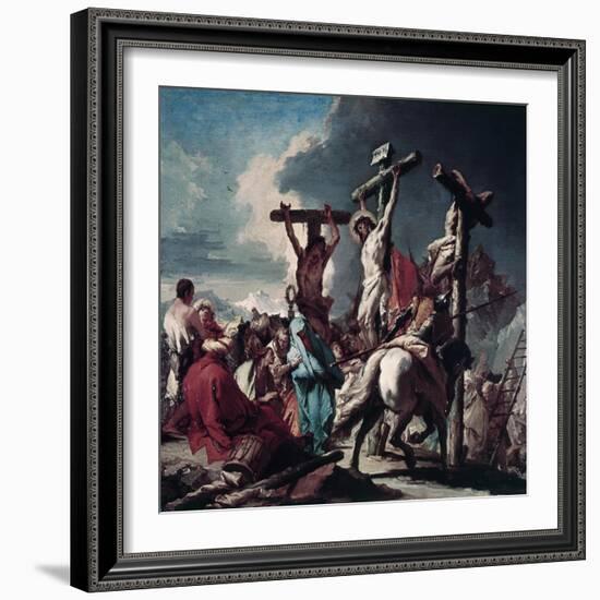 The Crucifixion-Giovanni Battista Tiepolo-Framed Giclee Print