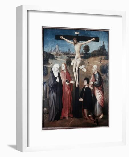 The Crucifixion-Hieronymus Bosch-Framed Giclee Print