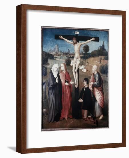 The Crucifixion-Hieronymus Bosch-Framed Giclee Print