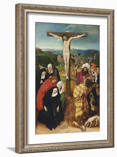 The Crucifixion-Gerard David-Framed Giclee Print