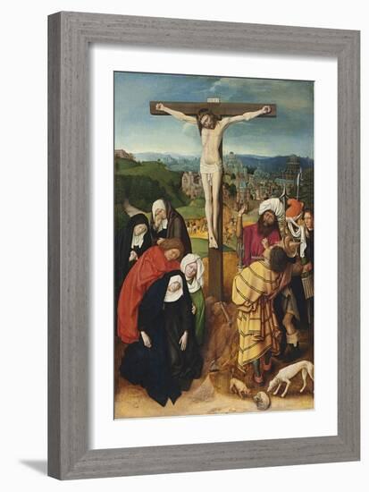 The Crucifixion-Gerard David-Framed Giclee Print