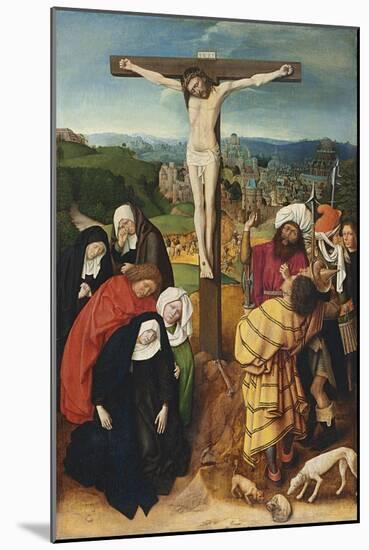 The Crucifixion-Gerard David-Mounted Giclee Print