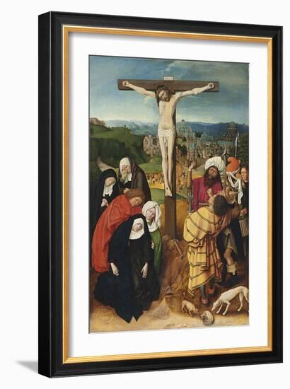 The Crucifixion-Gerard David-Framed Giclee Print