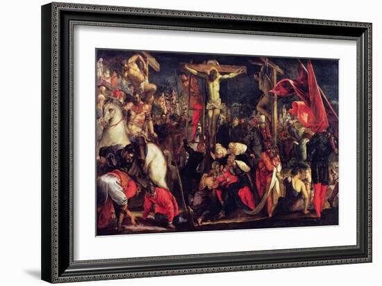 The Crucifixion-Jacopo Robusti Tintoretto-Framed Giclee Print