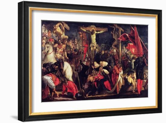 The Crucifixion-Jacopo Robusti Tintoretto-Framed Giclee Print