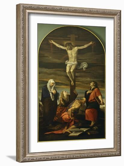The Crucifixion-Jacopo Bassano-Framed Giclee Print