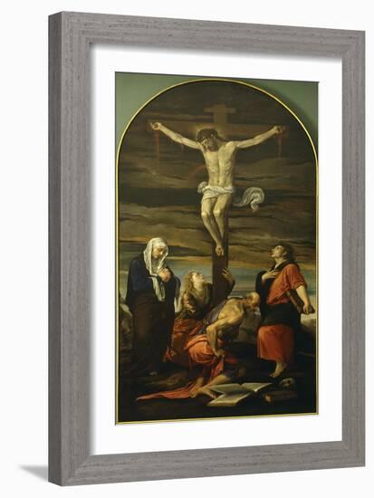 The Crucifixion-Jacopo Bassano-Framed Giclee Print