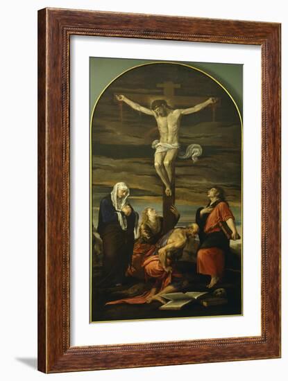 The Crucifixion-Jacopo Bassano-Framed Giclee Print