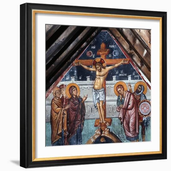 The Crucifixion-Philippos Goul-Framed Giclee Print