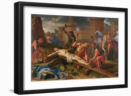 The Crucifixion-Philippe De Champaigne-Framed Giclee Print