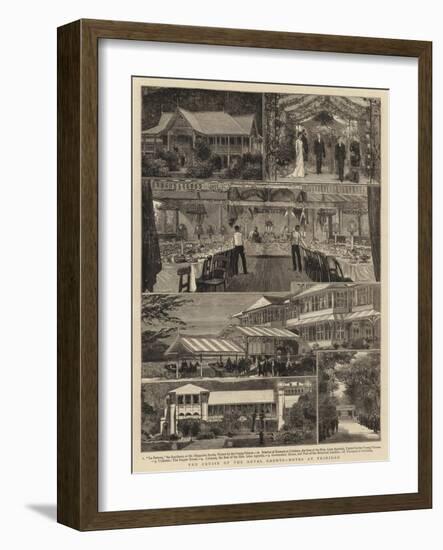 The Cruise of the Royal Cadets, Notes at Trinidad-null-Framed Giclee Print