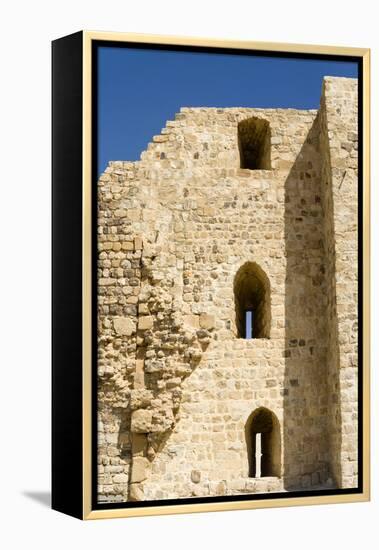 The crusader fort of Kerak Castle, Kerak, Jordan.-Nico Tondini-Framed Premier Image Canvas