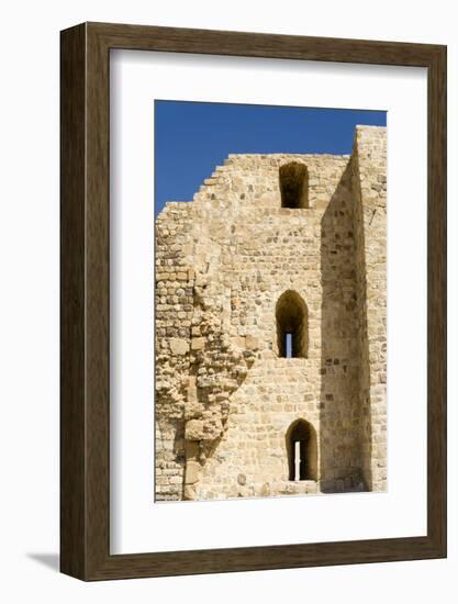 The crusader fort of Kerak Castle, Kerak, Jordan.-Nico Tondini-Framed Photographic Print