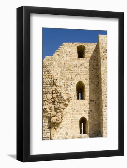 The crusader fort of Kerak Castle, Kerak, Jordan.-Nico Tondini-Framed Photographic Print