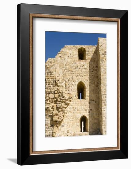 The crusader fort of Kerak Castle, Kerak, Jordan.-Nico Tondini-Framed Photographic Print