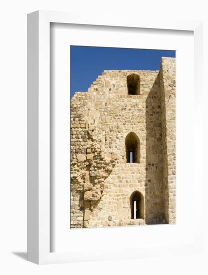 The crusader fort of Kerak Castle, Kerak, Jordan.-Nico Tondini-Framed Photographic Print