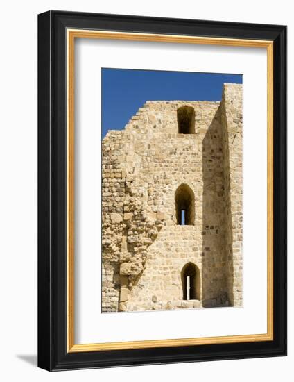 The crusader fort of Kerak Castle, Kerak, Jordan.-Nico Tondini-Framed Photographic Print