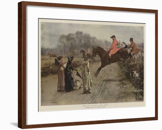 The Cry Is Still They Come-George Goodwin Kilburne-Framed Giclee Print