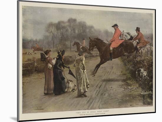 The Cry Is Still They Come-George Goodwin Kilburne-Mounted Giclee Print