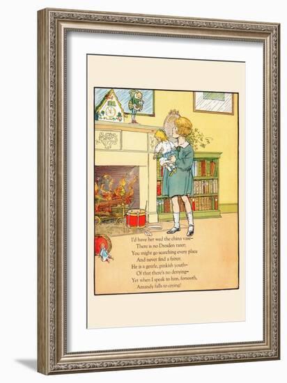 The Crying Doll-Eugene Field-Framed Art Print