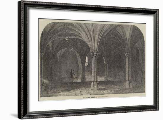 The Crypt of the City of London Guildhall-Samuel Read-Framed Giclee Print