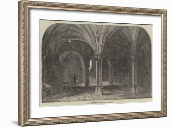 The Crypt of the City of London Guildhall-Samuel Read-Framed Giclee Print