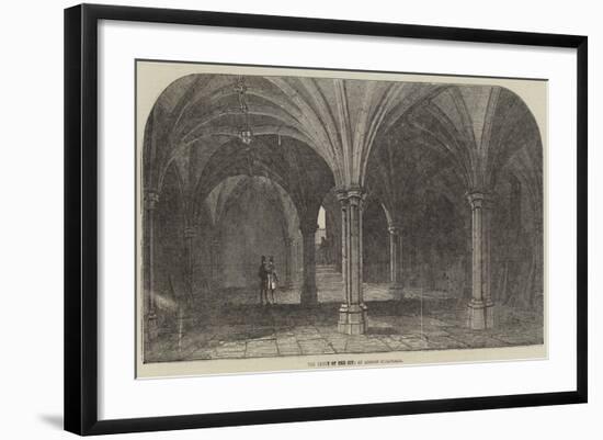 The Crypt of the City of London Guildhall-Samuel Read-Framed Giclee Print