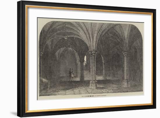 The Crypt of the City of London Guildhall-Samuel Read-Framed Giclee Print