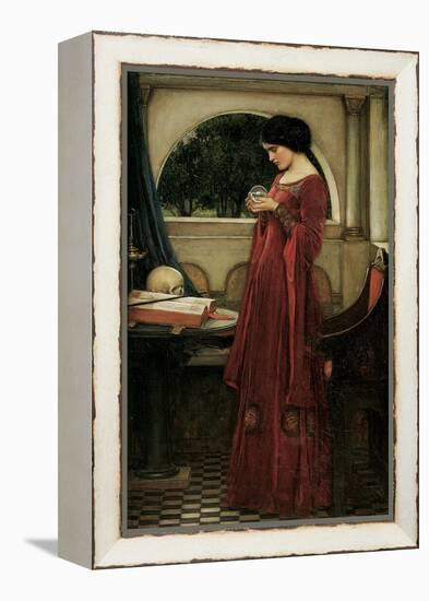 The Crystal Ball, 1902 (Oil on Canvas)-John William Waterhouse-Framed Premier Image Canvas