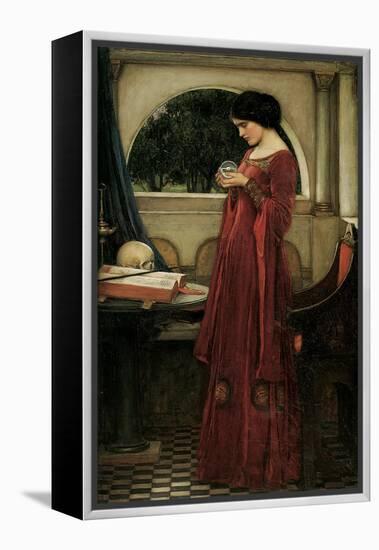 The Crystal Ball, 1902 (Oil on Canvas)-John William Waterhouse-Framed Premier Image Canvas