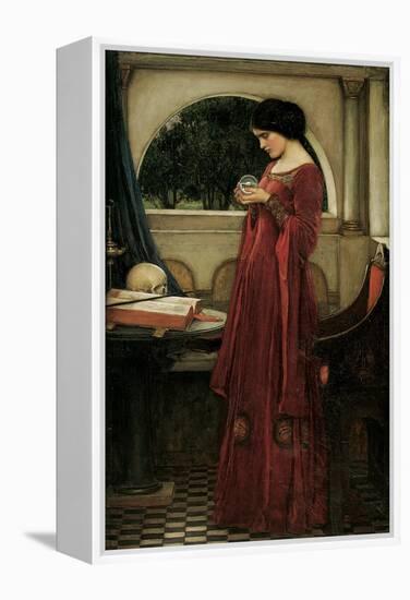 The Crystal Ball, 1902 (Oil on Canvas)-John William Waterhouse-Framed Premier Image Canvas