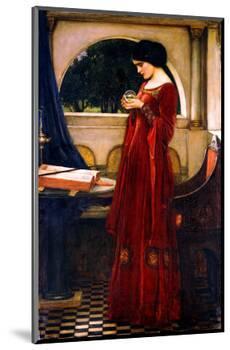 The Crystal Ball, 1902-John William Waterhouse-Mounted Premium Giclee Print