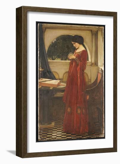 The Crystal Ball, 1902-John William Waterhouse-Framed Giclee Print